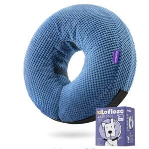 Inflatable Dog Cone Collar - Dog Neck Donut Cone Collar Alternative Size Medium